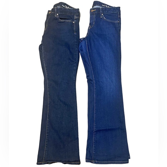 Gap 1969 Denim - Lot of 2 GAP 1969 Women’s Jeans – Size 31R – Perfect Boot & Curvy